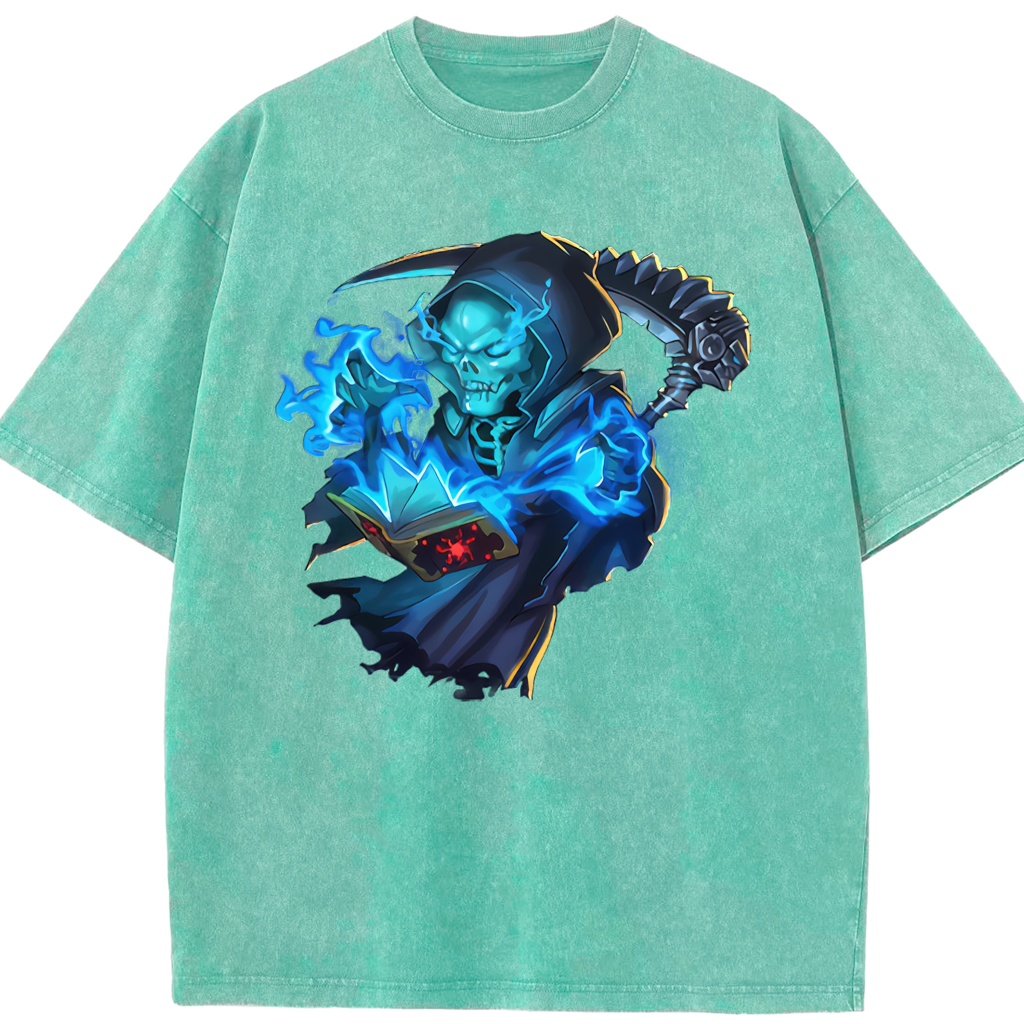 リーグ・オブ・レジェンド League of Legends LOL 綿100% ヴィンテージ風 半袖Tシャツ（フロントプリント）